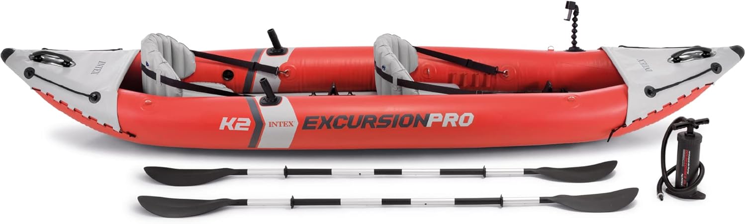 inflatable tandem kayak, 2 person kayak, 12ft kayak, fishing kayak, complete set, 400lb capacity