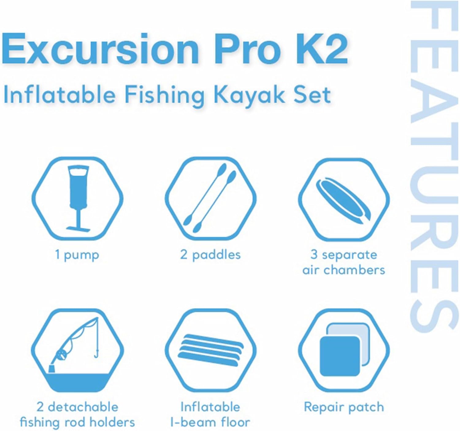 inflatable tandem kayak, 2 person kayak, 12ft kayak, fishing kayak, complete set, 400lb capacity