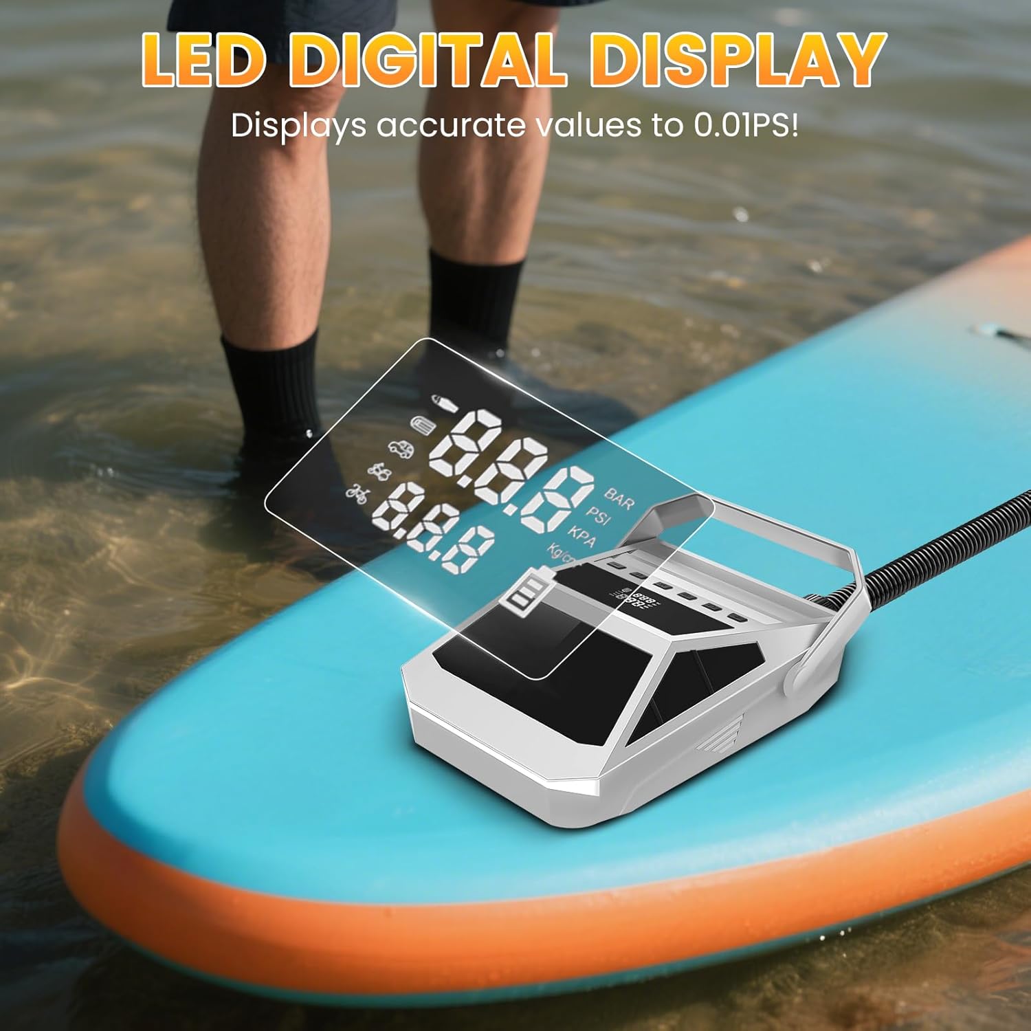 FAST Paddle Board Electric Inflator and Deflator PREMIUM