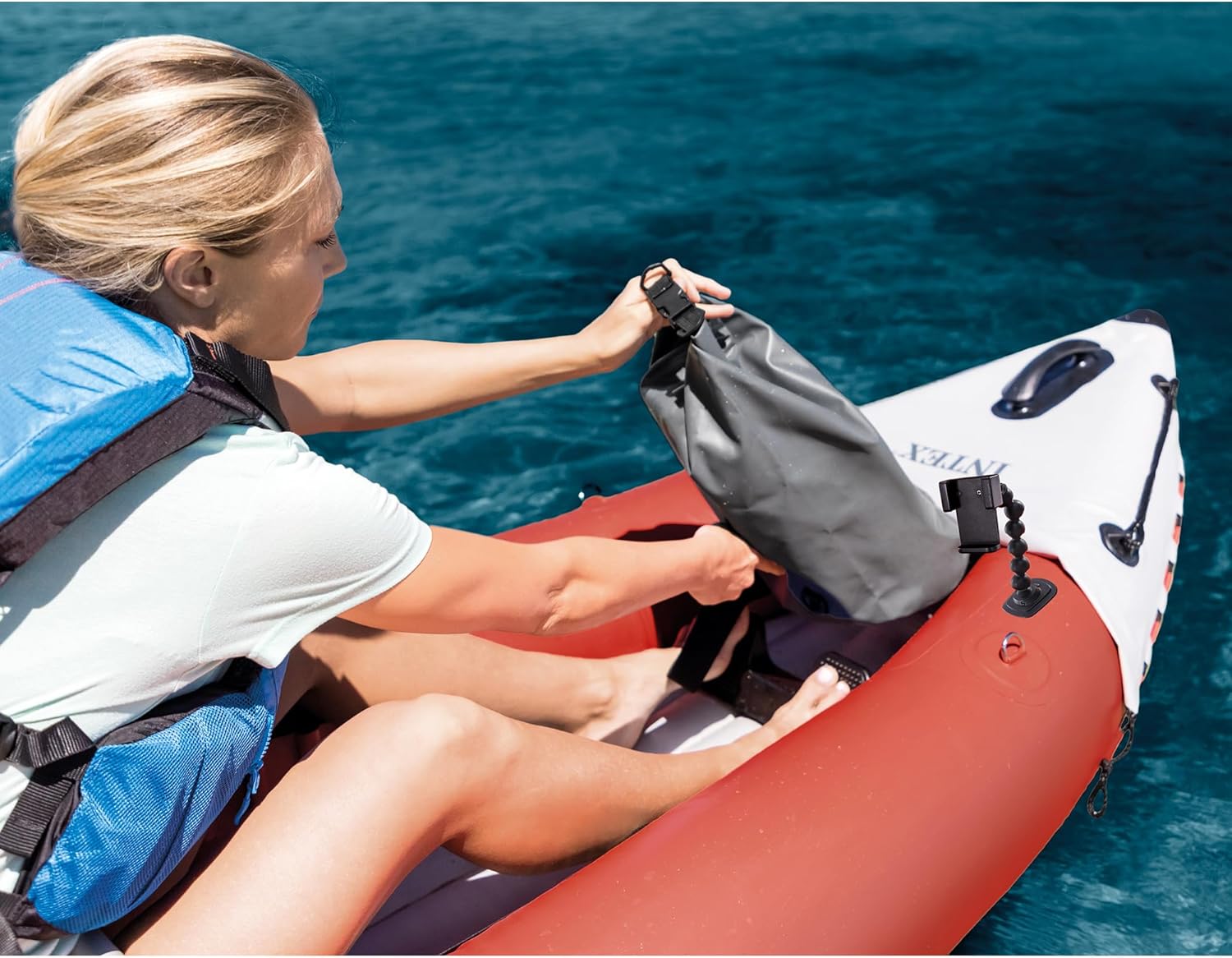 inflatable tandem kayak, 2 person kayak, 12ft kayak, fishing kayak, complete set, 400lb capacity