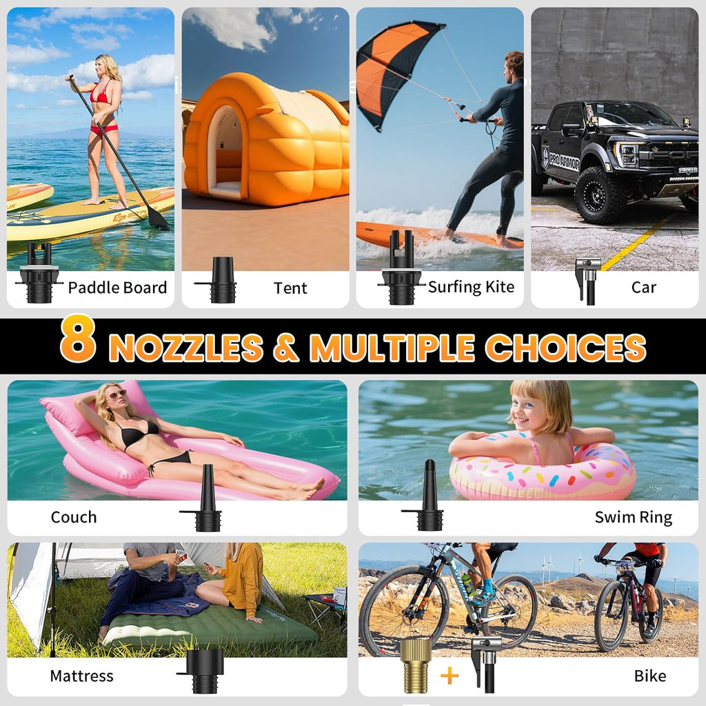 FAST Paddle Board Electric Inflator and Deflator PREMIUM