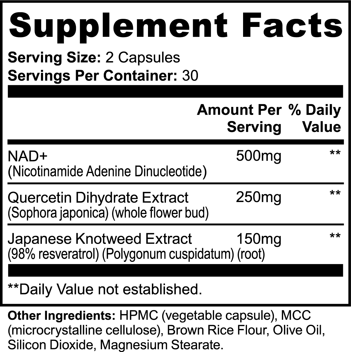 NAD+ Cell Regenerator 500 mg